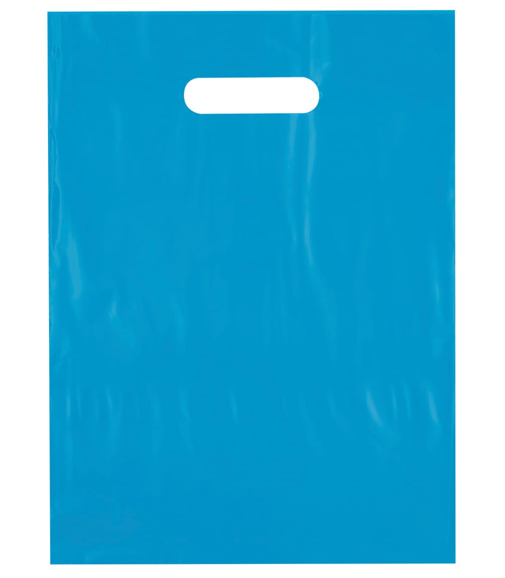 Die Cut Bags - Teal Blue