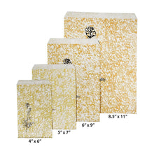Gold Print Paper Gift Bags