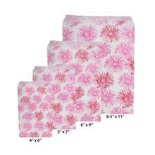 Flower Print Paper Gift Bags