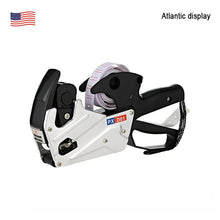 8 Digits Price Tag Gun, Single Row Clear Print Price Marking Machine Label Gun