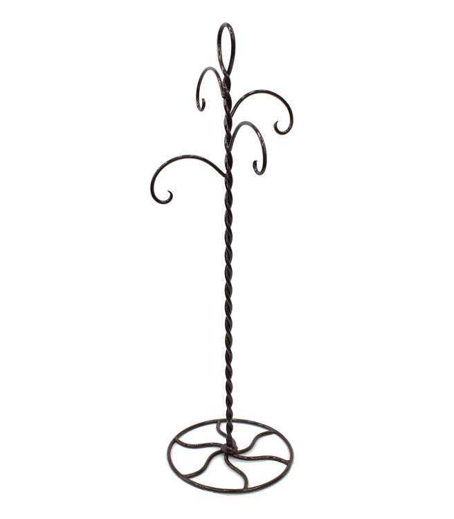 Metal Hook Purse Stand - 4 Hooks