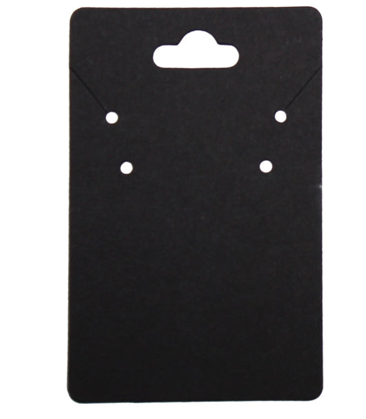 Black Earring/Necklace Card