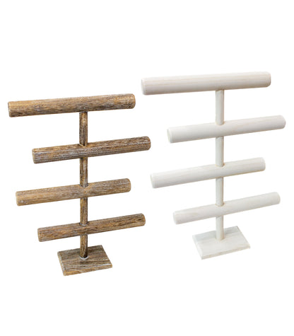 4 Tier Wooden T-Bar