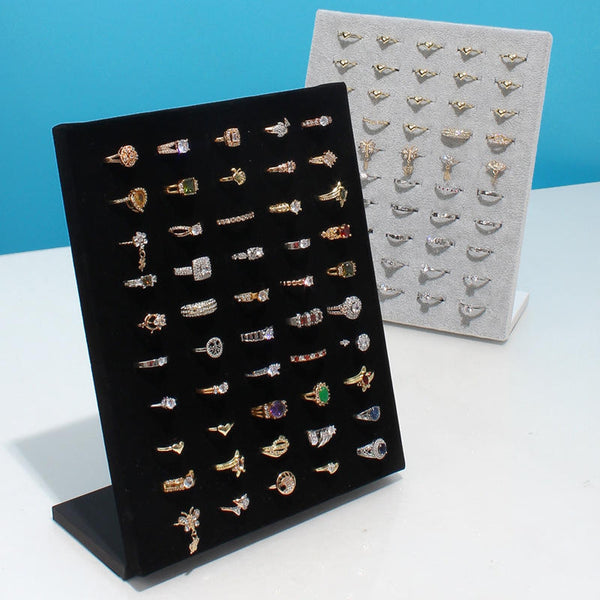 Ring stand L Shaped - Holds 40-50