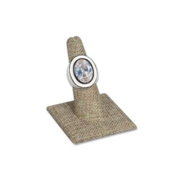 Linen Ring Display - 1 Finger