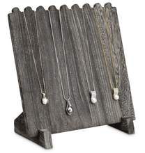 Wooden Plank Necklace Display - Brown