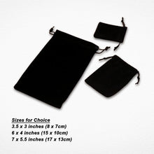 Black Velvet Pouches (10/pack)