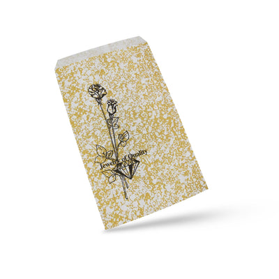 Gold Print Paper Gift Bags