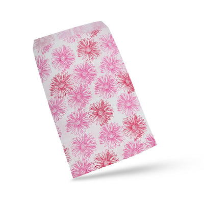 Flower Print Paper Gift Bags