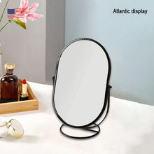 Desktop Stand Mirror Freestanding Multipurpose Vanity Round Mirror