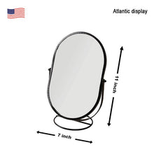 Desktop Stand Mirror Freestanding Multipurpose Vanity Round Mirror