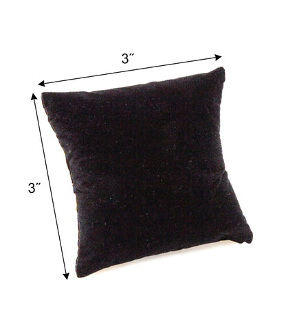 Black Velvet Bracelet Pillow