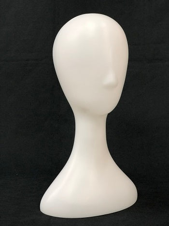 Plastic Head Display - white