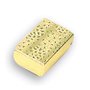 Gold Color Cotton Filled Gift Boxes Jewelry