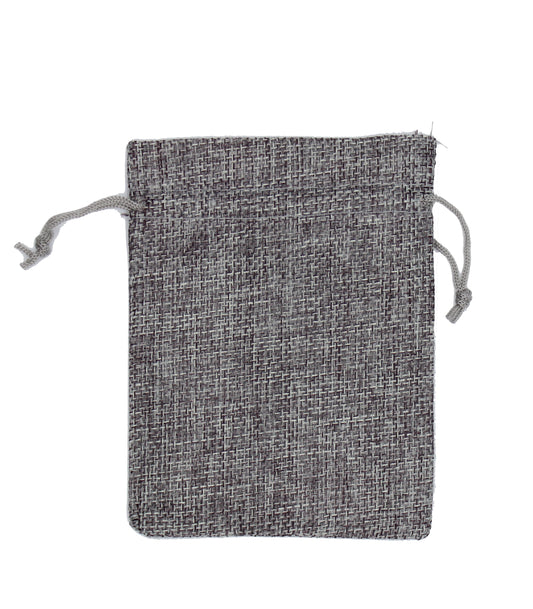 Jute Pouch - Gray