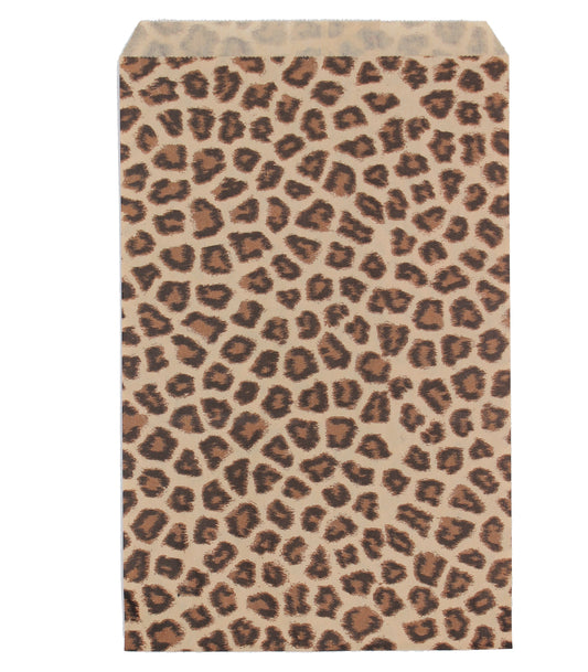 Leopard Print Paper Gift Bags