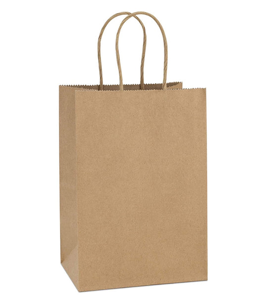 Gift Bags W/Handle Kraft