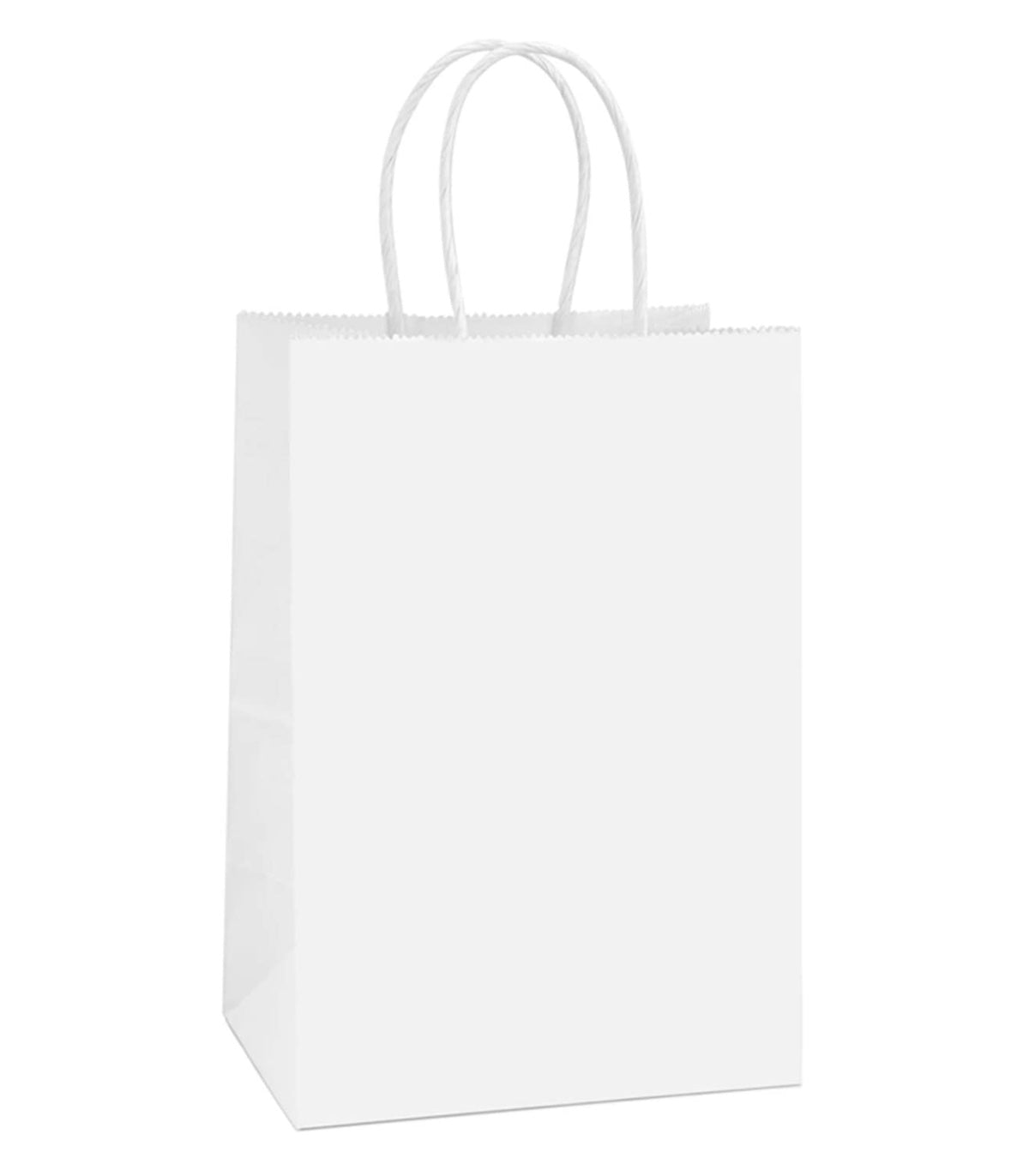 Gift Bags W/Handle White