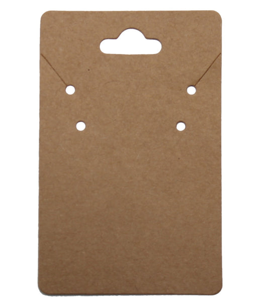 Khaki Earring/Necklace Card