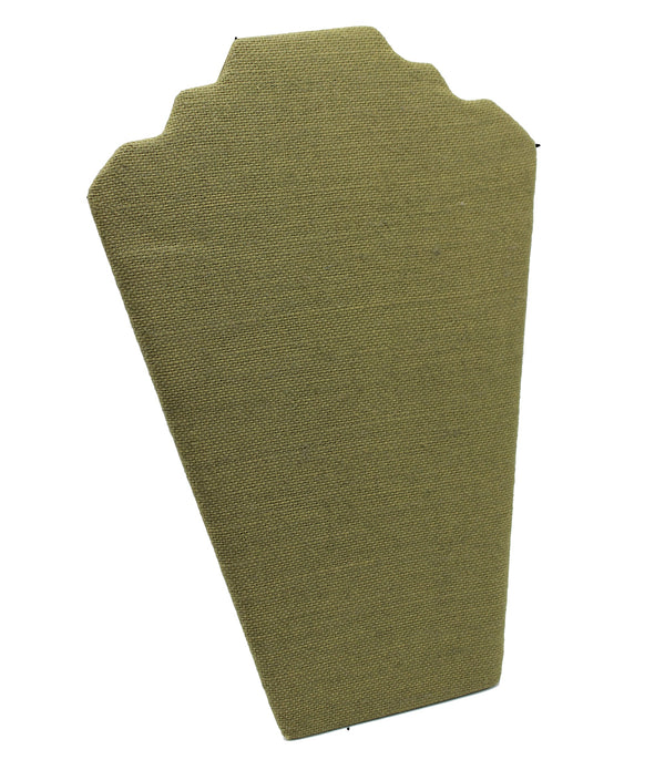 Darice Gray Burlap Easel Back Jewelry Display Stand NEW