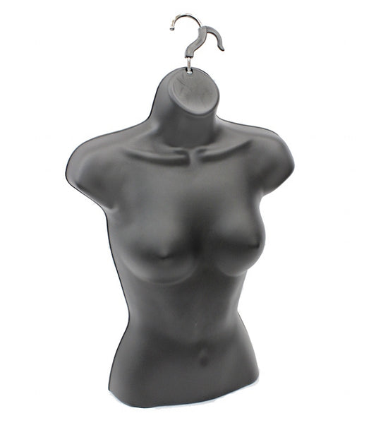 Female Torso Mannequin with Hanging Hook