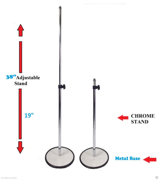 Metal Stand for Plastic Torso