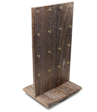 Spinning 32 Hook Wooden Display