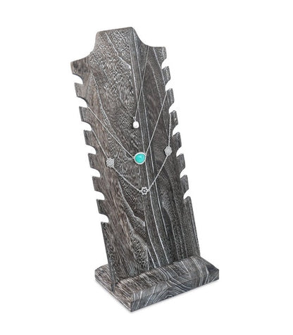 Wooden Necklace Display Stand