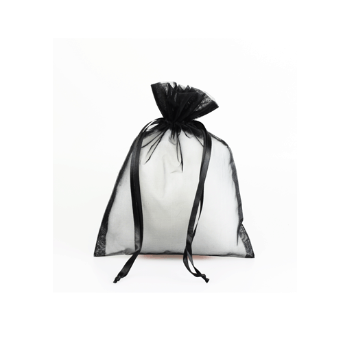 Organza Pouch - Black