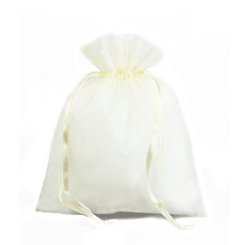 Organza Pouch - Beige