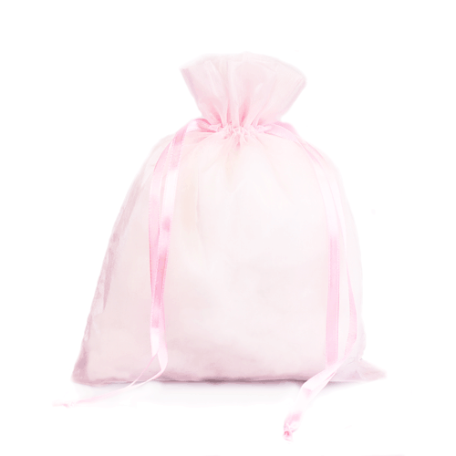 Organza Pouch - Pink